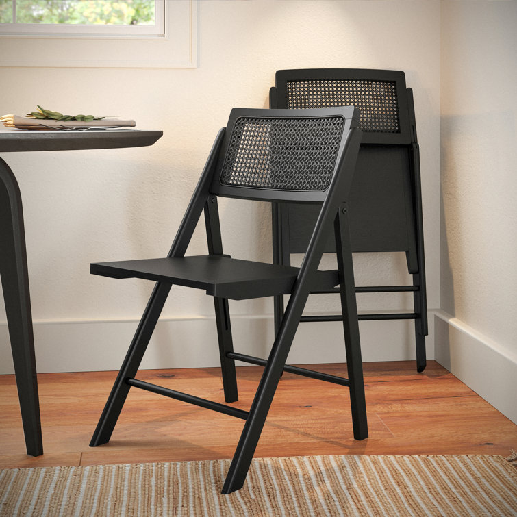 Rattan folding online chair